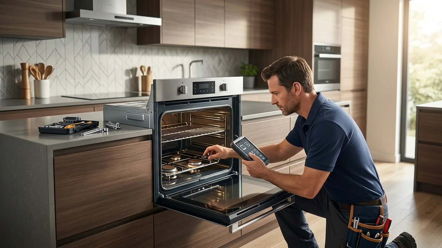 Gas oven repair diagnosis