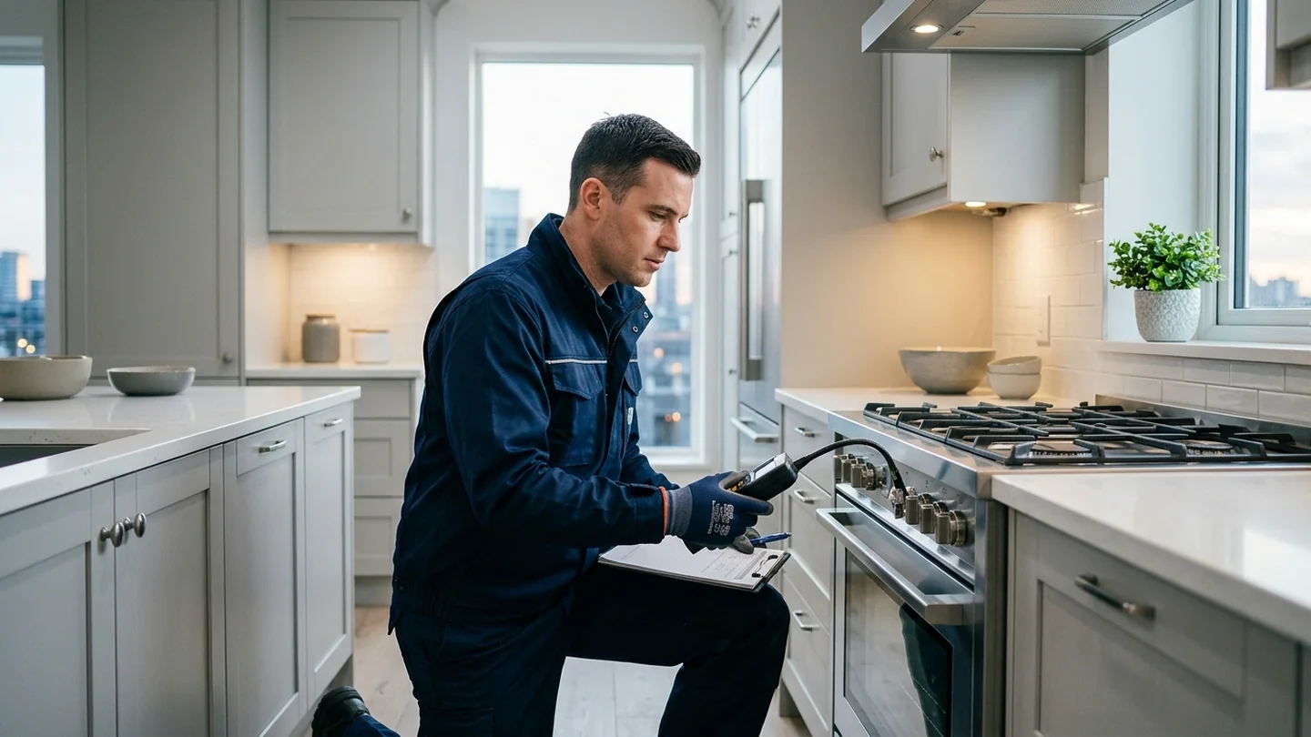 Gas appliance safety review
