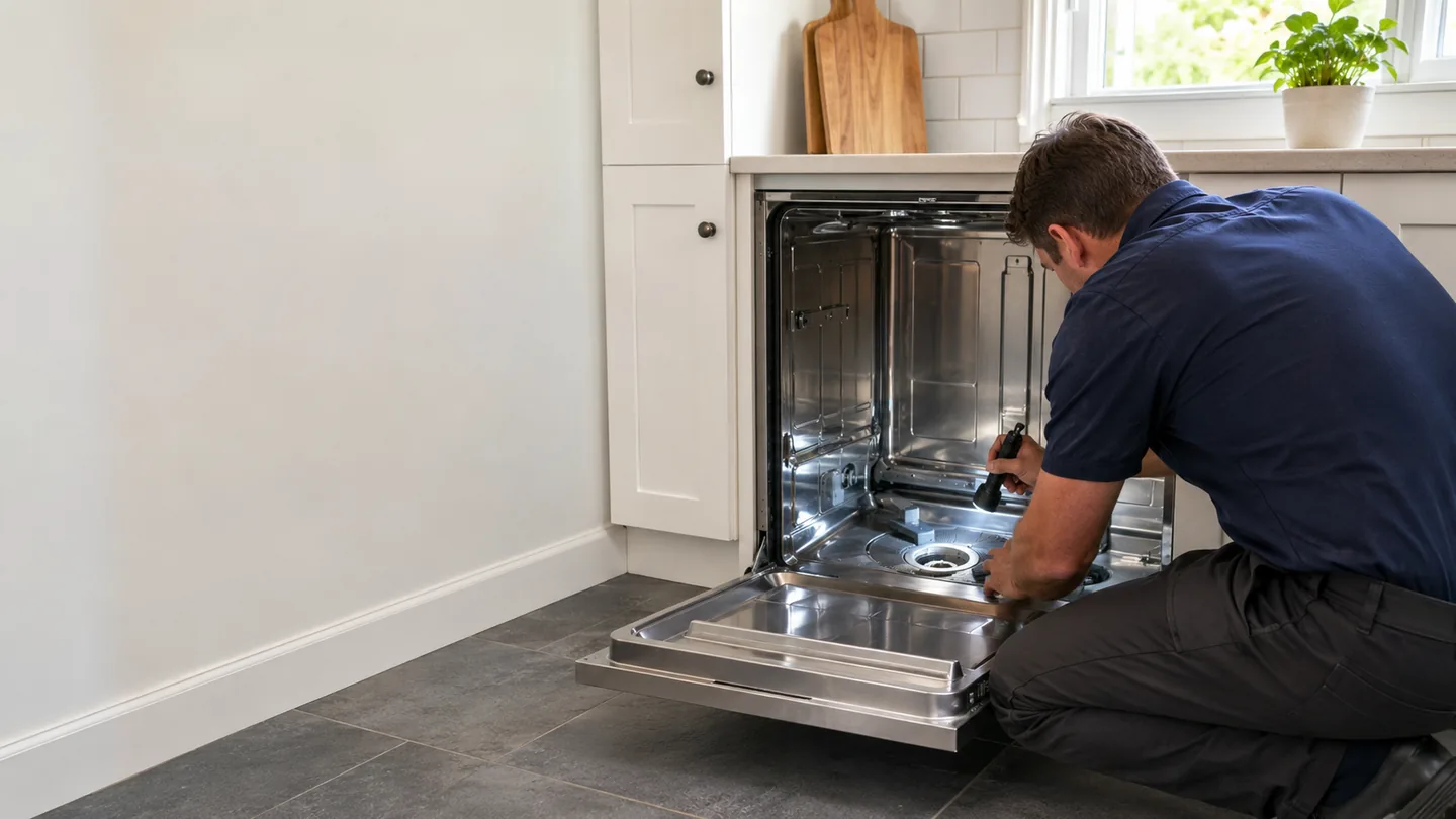 How Appliance Repair Requests Work - Appliance Repair GTA Appliance repair service process in a residential kitchen